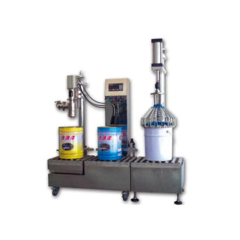 5 Gallon Bucket Solvent Filling Machine With Capping Machine