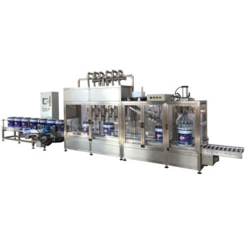 Automatic 20L Pail Weighing And Filling Line