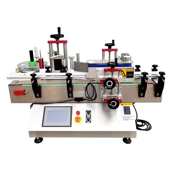 Máquina etiquetadora de botellas automática de sobremesa