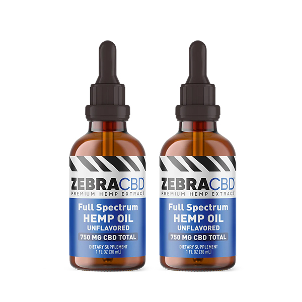 Hemp Oil Bottle With Droppers