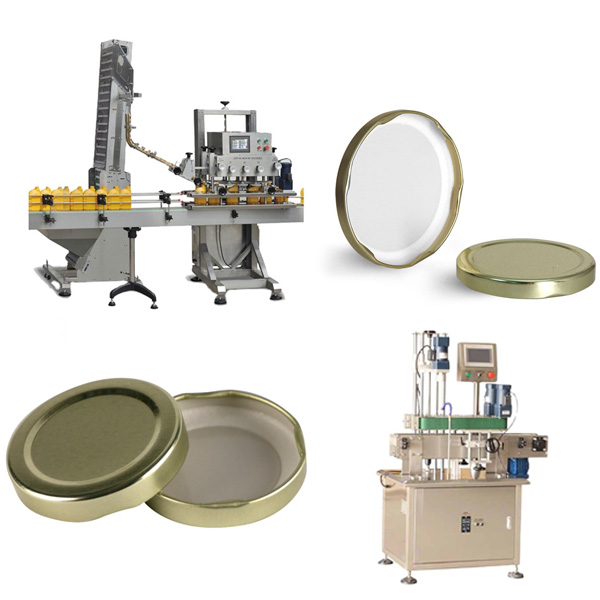 Máquina tapadora de tapas axial