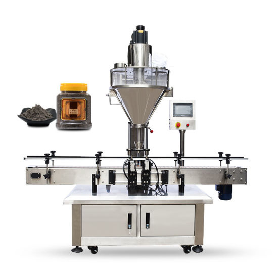 Máquina embotelladora de polvo