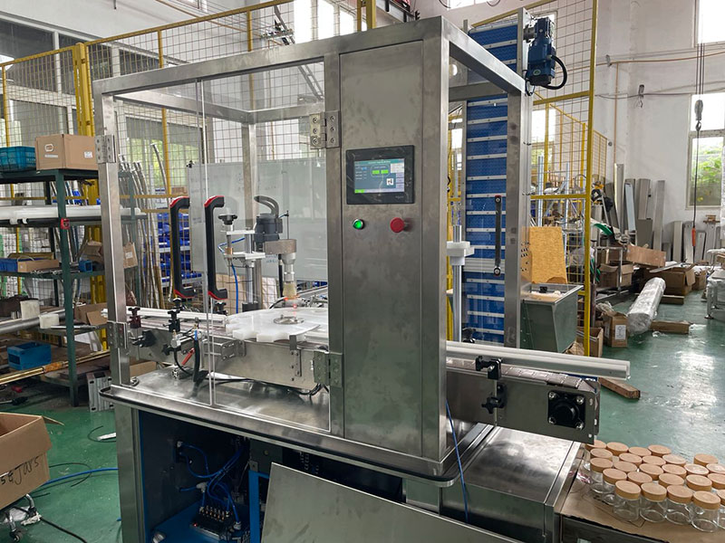 Rotary Pick and Place Bottle Capping Machine Details