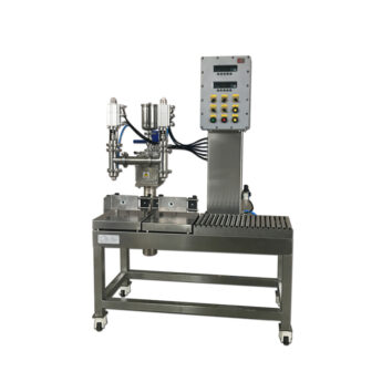 Semi Automatic Explosion Proof Two Head Weighing Filling Machine